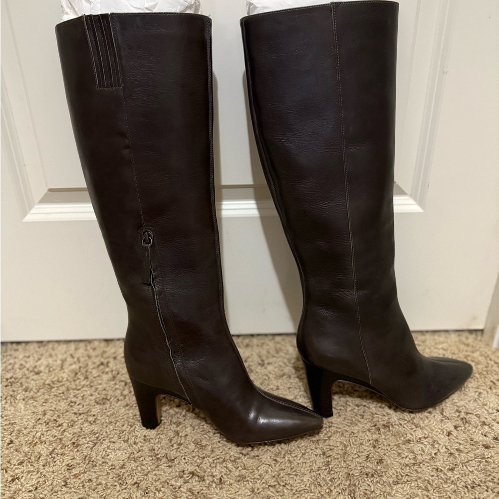 Dolce Vita Dark Brown Heeled Boots